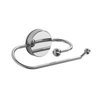 Rust-Resistant Bathroom Tissue Holder with Suction Cup Roll Holder Roll Paper Tube  Hotel Stainless Steel
