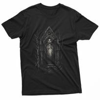 Dark Gothic Forest Goth Horror Alt Alternative Art Aesthetic T-Shirt S įvairiaspalvis