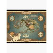 Tapestry Avatar The Last Airbender 75x100 juoda