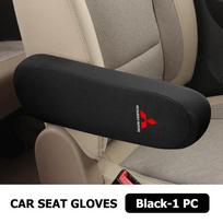 For Mitsubishi 1/2PCS Car Seat Armrest Protector Auto Universal Decorative Interior Accessories Lancer ASX Pajero Mirage Attrage