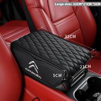 Leather Car Armrest Mat Cushion Auto Armrests Storage Box Cover Pad For Citroen C3 C4 X7 Xsara Picasso Crosser C-ELYSEE NEMO VTS