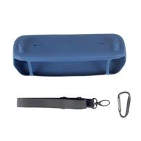 Silicone Cover Skin ForAnkerSoundcore Motion+ Bluetooths Speaker Anti Scratch Sleeve ForSoundCore Motion Plus Case Accessory mėlyna