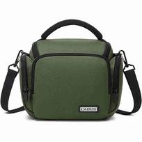 Multi-functional DSLR Camera Bag Professional Single Shoulder Camera Bag for Nikon Canon Sony Waterproof Photography Camera Bag žalia