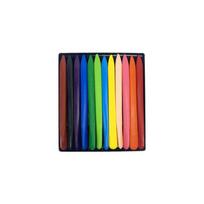 6/12/24/36 Colors Plastic Plastic Crayon Do Not Dirty Hands Washable Painting Tools Erasable Triangular Shaped