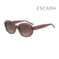 Escada Sunglasses SES E95G 06ME Round Horn-rimmed UV Protection Women SES E95G 06ME_I [54]
