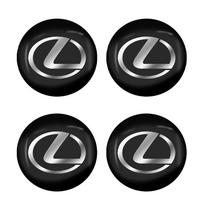 Interior Stickers 56mm Car Wheel Center Hub Cap Sticker Accessories For Lexus F-SPORT ES RX NX LS UX LM LX GX LC RZ IS CT GS RC