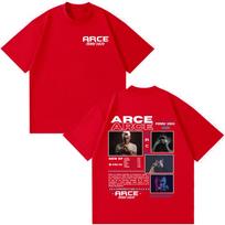 Rapper Arce Perro Viejo Tour Graphics T Shirts Men Women Casual Oversized Tshirts Hiphop Shortsleeved Loose Cotton Tshirts S