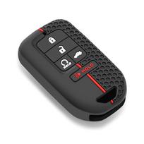 2/3/57 Buttons Silicone Remote Car Key Case for Honda Fit Odessey City Jazz XRV Venzel HRV CRV Accord Key Cover Car Accessories