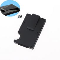 1Pcs Scratch Resistant Credit Card Holder Money Clip Minimalist Wallet For Men And Women Ultra Thin RFID Wallet Black