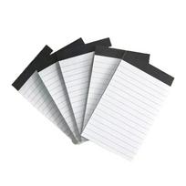 5 psc 30 Sheets Horizontal Memo Pad Blank Writing Slabs Volumes Wired Notebooks  Office 5Pcs A7