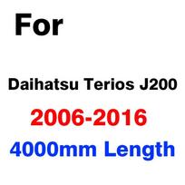 190T Full Car Cover Protection Sunscreen Heat Insulation Dust Resistant Scratch For Daihatsu Terios 2006-2025 black