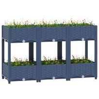 Vidaxl Donica Do Podniesionej Rabaty, 120X40X71 Cm, Polipropylen
