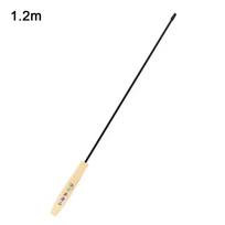 1.2/1.5/1.8/2.1m Telescopic Fishing Rod Full Kits Glass Fibre Fishing Pole Casting Rod Fishing Rod Reel Set Feeder Rod Combo white