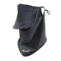 Casual Breathable Sunscreen Mask Solid Color Quick-drying Face Mask Anti-UV Neck Wrap Cover for Cycling, Sports, Fishing tamsiai pilka spalva