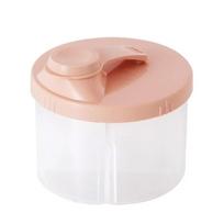 Baby Formula Dispenser - Portable Milk Powder Box, Milk Powder Storage Box Powder Dispenser Food Storage 4 Compartment Container rožinė