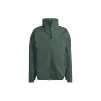 Adidas Terrex C Myshelter R.R. Solid Stripe Zip-Up Collar Jacket Men Jacket Green HG6028 XL