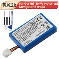 Įkraunama ličio baterija, skirta Garmin BMW Motorrad Navigator 5 ir 6 361-00063-00 361-00063-04 Baterija 960mAh