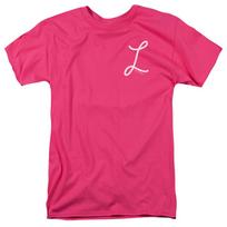 26 Lavern & Shirley Lavernes L T Shirt Mens Licensed Classic TV Show Hot Pink Unisex T-Shirt XL