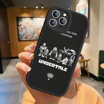 U-Undertale IPhone 16 15 14 13 12 11 Pro Max Plus odinis telefono dėklas iphone 12