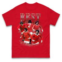 George Best Vyriški Marškinėliai Moteriški Viršutiniai Drabužiai S