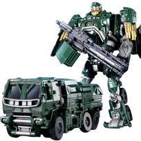 Cool 19CM Transformation Movie Playthings Robot Car Anime Action Figures Military Truck Aircraft Model Classic Boy Gift 88502