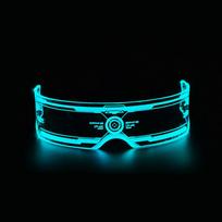 Cyberpunk LED Glowing Glasses for Music Festivals & Nightclubs OPP Bag