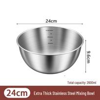 316 Stainless Steel Food Prep Mixing Bowl