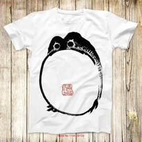 Sad Frog Japanese Art Matsumoto Hoji T Shirt Meme Top 3681 vintage Washed Soft designer clothes Stretched Versatile Unisex S įvairiaspalvis