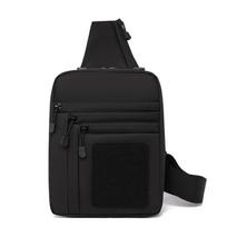 Men's Tactical Sling Bag – Lightweight Chest Rig for Hiking & Camping, Features Secure Zippered Storage Pockets juoda