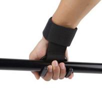 1Pc Pro Weight Lifting Training Glove Wrist Hook Grip Strap Fitness Gym Support