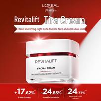 L'Oréal Revitalift Anti-Wrinkle Firming Face Cream 50ml spalva