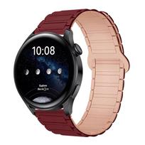 Second-Gen Three-Piece Silicone Strap for Huawei Watch 5/GT4/GT5 Pro/GT6 and Samsung Watches 20mm