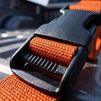 4 Pcs Portable Travel Luggage Strap 78  X 1  Baggage Secure Strap Luggage Straps  Carry on Bag raudona