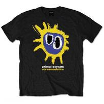 Primal Scream Screamadelica Yellow T-Shirt Black New Unisex T-Shirt S įvairiaspalvis
