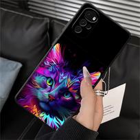 Phone Cover Case for Motorola Moto G53 G30 G60s G52 G22 Edge40 G51 G73 Edge 20 Pro 30 Lite G32 G71 G50 Cool Colored Cat Motorola Edge 30