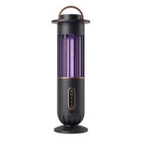 Electric Mosquito Killer Lamp Indoor Portable Mosquito Trap Insect Zapper with USB Rechargeable and Safety Design for Home and Office Use ONE SIZE juoda