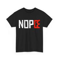 No Kings Nope Protest Sign Horizontal T-Shirt S įvairiaspalvis