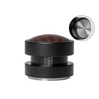 Wood Cap Self-leveling Coffee Tamper 51/53/58.35 MM Espresso Pressure Tamper  Barista 53mm/2.09in-Thread bottom