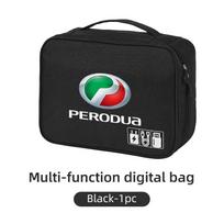 Car Portable Cable Organizer Waterproof Digital Storage Bag For Perodua Myvi Axia Alza Kancil Rusa Kembara Kenari