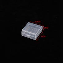 2 Slots CR123 16340 Battery Storage Boxes Transparent Hard Plastic For 18350 26650 16340 CR123A CR2 Battery Holder Container Box