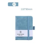 Diary Planner A6/A7 A6/A7 Pocket Notepad with Elastic Band 100 Sheets Portable Mini Notebook Anti Ink Leakage Ins Student