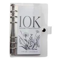 PVC Envelope Savings Challenge Binder Cash Saving Money Labeled Slots Savings Challenge Notebook with Cash Envelopes