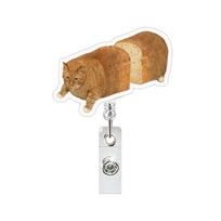 Gift Cat Memes Series Cat Keychain Lanyard Retractable Name Tag Holder Acrylic ID Badge Clip Office