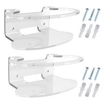 2PC Wall Mount For NETGEAR Orbi Dual Band Mesh WiFi For AC3000 2200 For RBK 20 23 43 50 WiFi Router Shelf Acrylic Holder Bracket