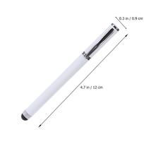 Premium Metal Capacitive Stylus Pen for Touch Screens Smooth Skin-Friendly Tip Works on Smartphones Tablets Laptops and balta