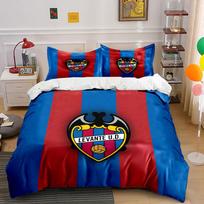 Red-blue stripes, Levante emblem. Bedding sets Duvet cover sets Duvet covers Pillowcases(1 * Duvet Cover 2 * Pillowcases without duvet insert) 135x200cm