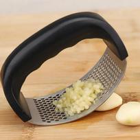 Garlic Press Rocker, 1 Count Arc-Shaped Design Garlic Presser, Garlic Crusher With Handle 1pcs juoda