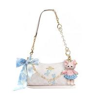 COACH shoulder bag [Customized bag] Teri 25 brand micro-label detachable strap bow silk scarf extension chain printed Qing Ru Xu Basic Model balta
