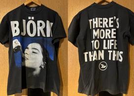 2026 Summer New Model Bjork Rock Tour Concert HighQuality Fashion Comfortable Mens Printed Roundneck TShirt S