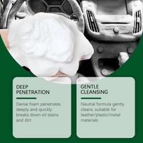 Car Foam Cleaner Car Cleaning Foam 100ML Safe Detailing Spray For Cleaning Upholstery Stain Refreshing Restoring Glossy Leather one size